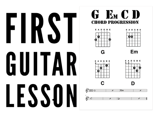 free beginners guitar teaching syllabus