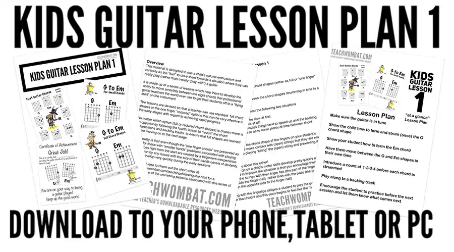  How To Teach Children to Play Guitar chords