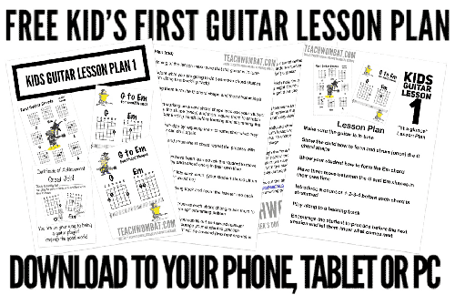  How To Teach Children to Play the Guitar chords