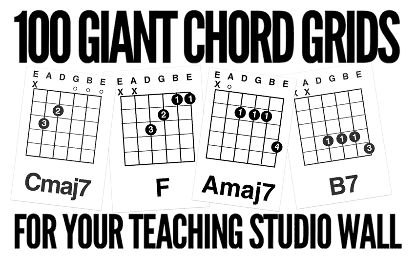 Guitar Chord Diagrams Shapes