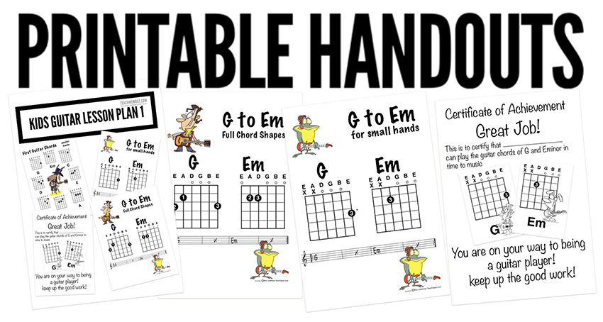 The best chords for teaching kids guitar