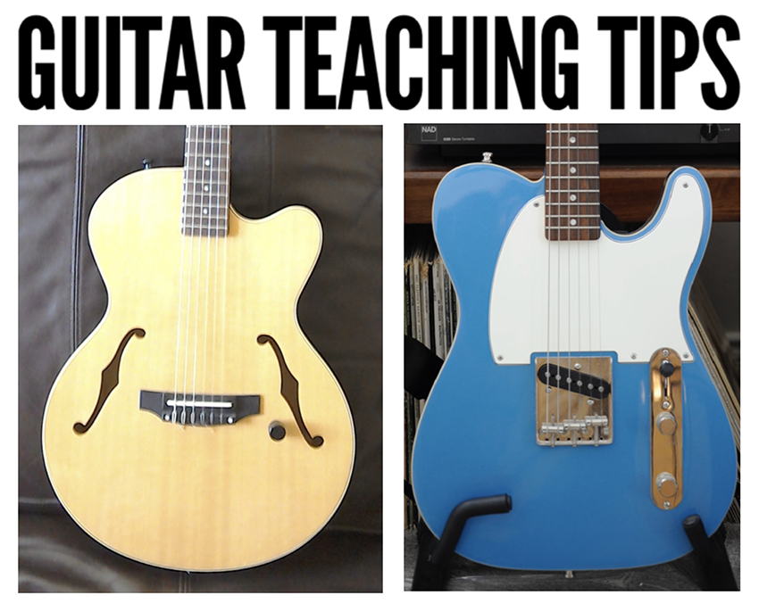 Advice, Tips and tricks for guitar teachers with FAQ's'