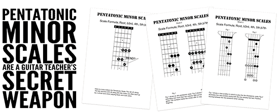 Tips and tricks for guitar teachers and the pentatonic minor scale
