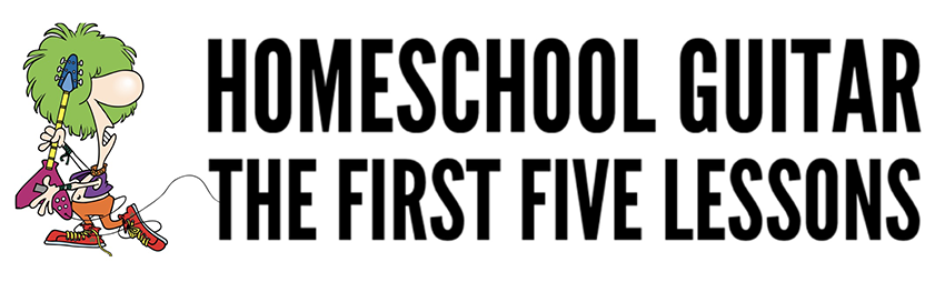 five free homeschool kids guitar lessons
