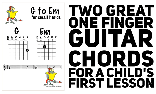 How to teach kids to play guitar 