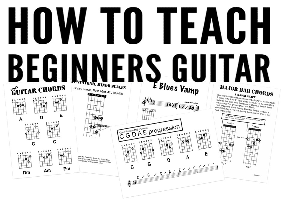 how to teach guitar lessons