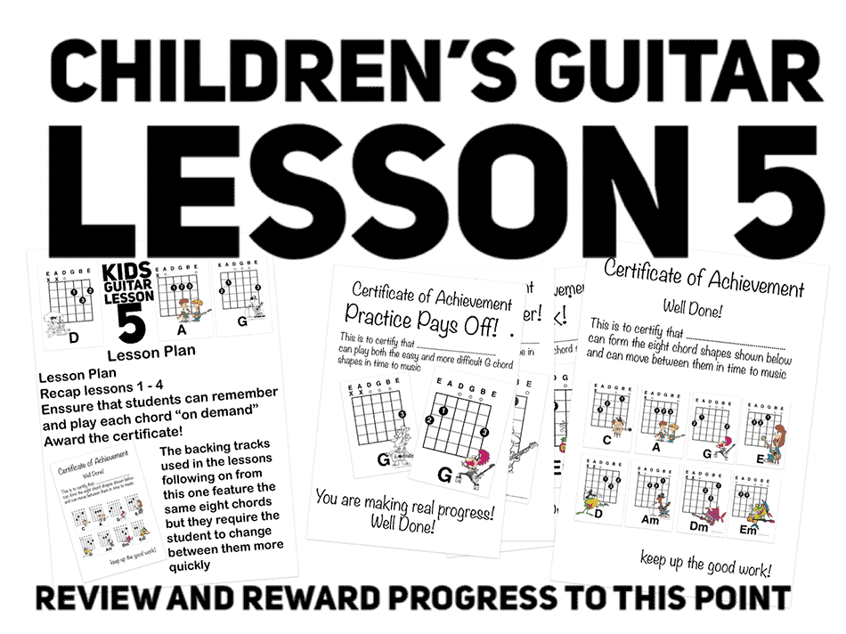  how to teach kids aged 8 and under to play guitar