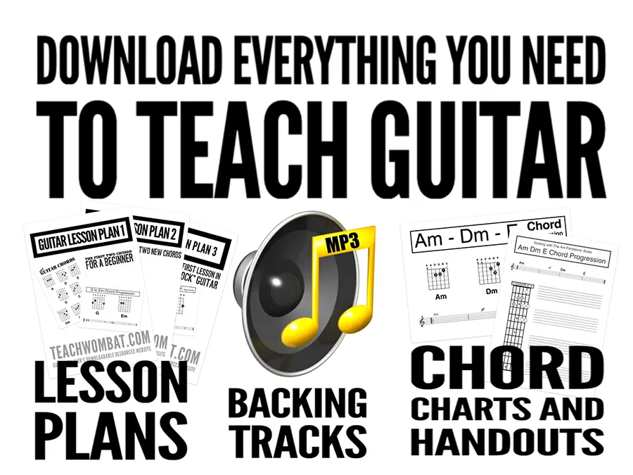 How to teach guitar